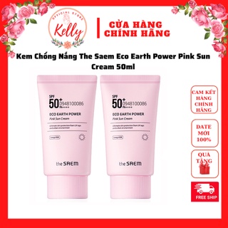 Kem Chống Nắng The Saem Kcn Eco Earth Power Sun Cream EX