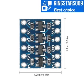 Set 5 module chuyển đổi mức logic 5V - 3.3V hai chiều