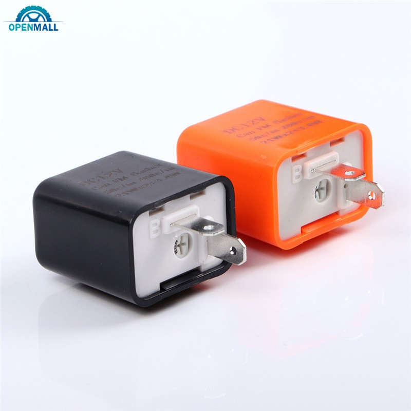 Rơ le đèn led điện tử xi nhan 2 PIN 12V ánh sáng nhấp nháy