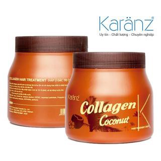 Hấp dầu (kem ủ tóc) Karanz Collagen Coconut – 1000ml Collagen Karanz 500ml