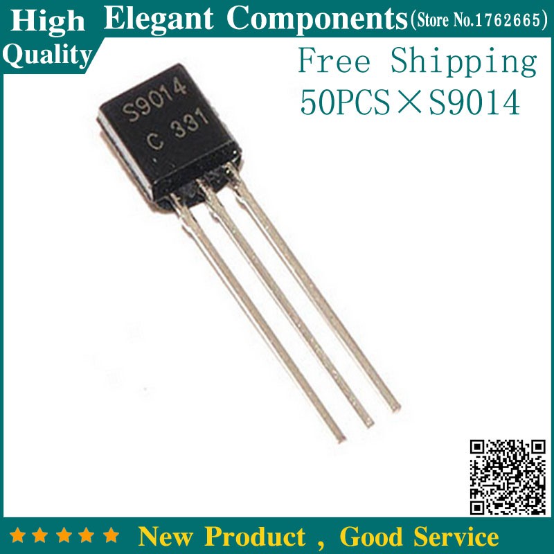 Bộ 50 Linh Kiện Bán Dẫn S9014 To-92 9014 To92 Npn | BigBuy360 - bigbuy360.vn