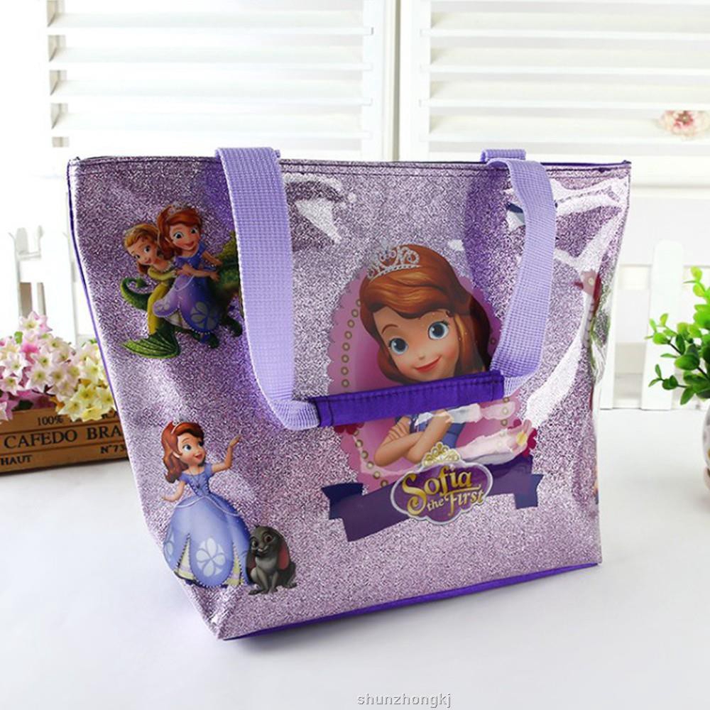 Shopping Bag Disney Sofia Anna Đầu tiên & Elsa Frozen Toy lưu trữ túi túi du lịch