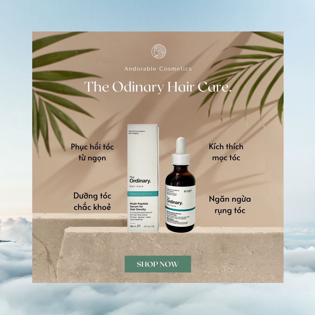 [CHÍNH HÃNG] Serum dưỡng dày tóc The Ordinary MultiPeptide Serum For