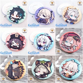 [CẬP NHẬT MẪU MỚI] Huy Hiệu Genshin Impact Chibi (6CM)