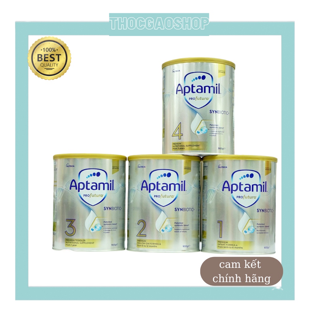 Sữa bột aptamil úc 900gr giúp bé thông minh nhanh nhẹn - ảnh sản phẩm 1