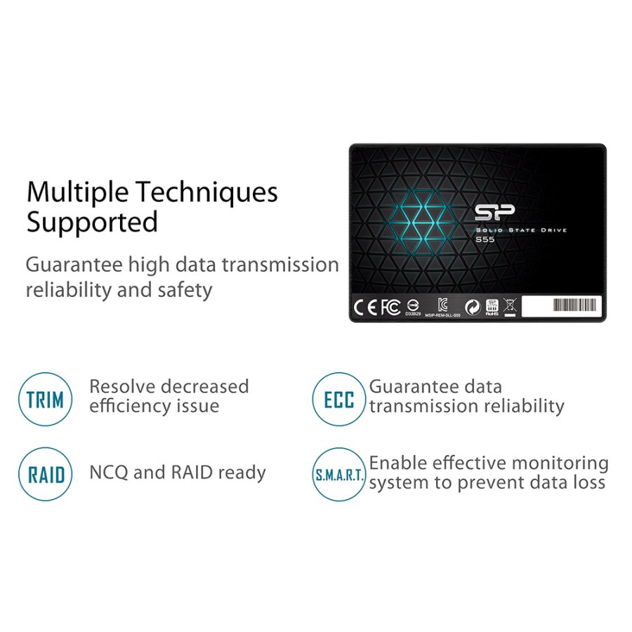 Silicon Power Slim S55 120gb Ssd 2.5 "Sata Iii 3d Tlc - Ssd 120gb | BigBuy360 - bigbuy360.vn