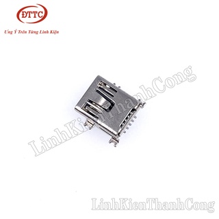 Bộ 50 Chiếc Cổng Mini USB Cái 5 Chân Loại Dán