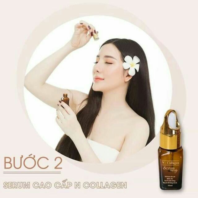 SERUM CAO CẤP N - COLLAGEN - Dưỡng da trắng mịn, trẻ hóa da, mờ thâm nám BÁN-CHẠY