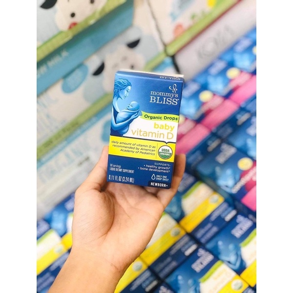 VITAMIN HỮU CƠ D3 MOMMY’S BLISS cho bé sơ sinh