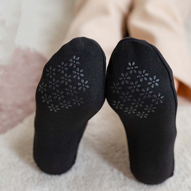 Đôi Vớ Cotton Không Trượt Phối Ren Thoáng Khí Thời Trang