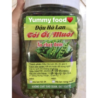 500GRAM ĐẬU HÀ LAN RANG TỎI ỚT