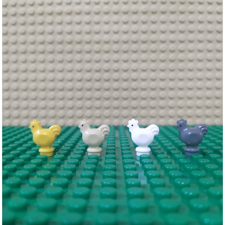 COMBO 2 Chú Gà Với Nhiều Màu Sắc NO.1168 - Phụ Kiện Đồ Chơi Lắp Ráp Lego