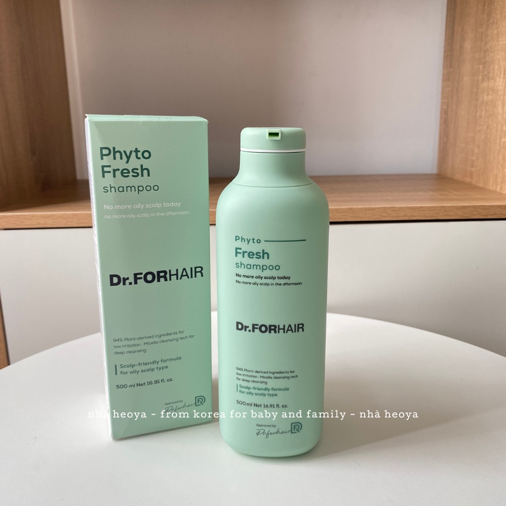 DẦU GỘI DR.FORHAIR FOLLIGEN ORIGINAL PHYTO FRESH PHỤC HỒI NGĂN RỤNG TÓC
