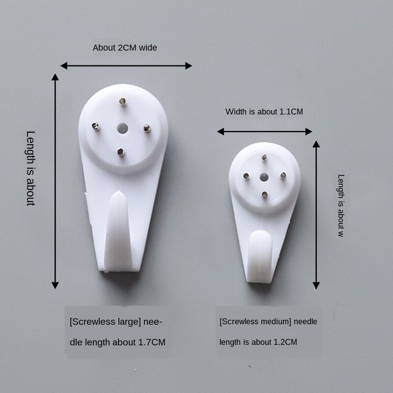 1 Móc Treo Khung Ảnh Gắn Tường 3 Kích Cỡ