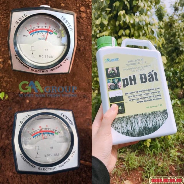 PH Đất - Giải Độc Đất, Thay Thế Vôi