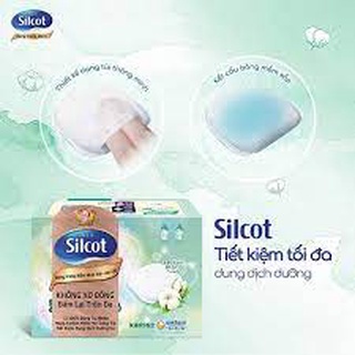 Bông tẩy trang cao cấp Silcot  66 miếng
