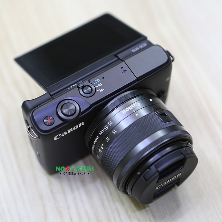 Máy ảnh Canon EOS M10 + Kit 15-45mm (Đen)
