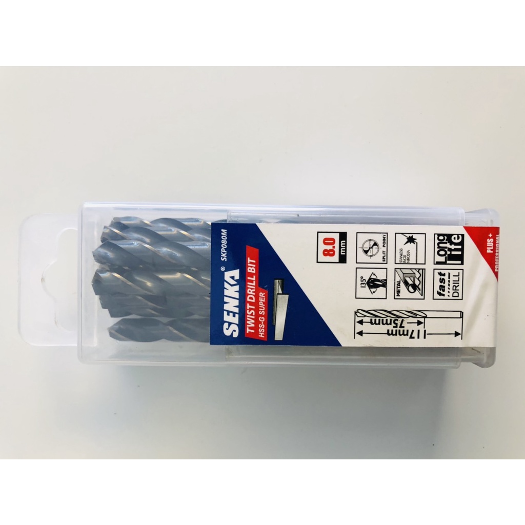 1 mũi khoan Thép, Inox SENKA Vàng đen cao cấp Công nghệ Đức