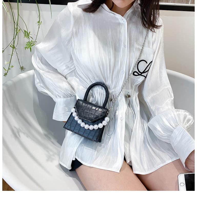 Túi xách nữ mini đựng son phấn kiểu dáng cute xinh xắn Capucha T114