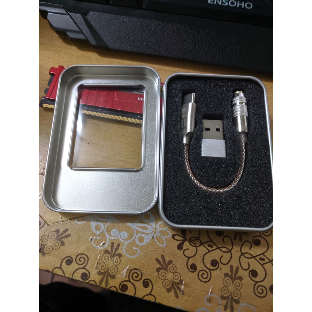 Cáp chuyển typec - 3.5mm có DAC cao cấp, 32bit Hires VER 2.0