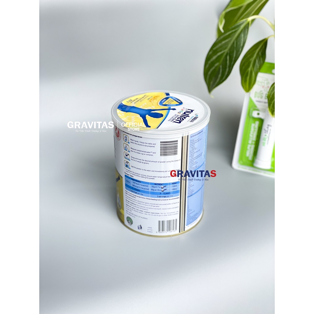 Sữa Nutren Junior Mâu Mới Vị Vani 850gm