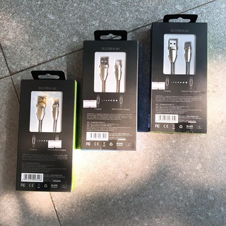Cáp sạc Lightning có đèn báo sạc Borofone BU3