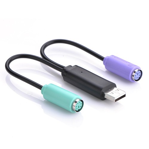 Dây Cáp Chuyển Đổi USB sang PS2 (chuột + bàn phím) UGREEN 20219 - Hàng Chính Hãng