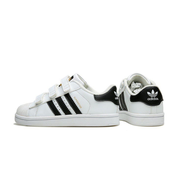 Giày thể thao Adidas Superstar 360 màu trắng đen cho bé trai