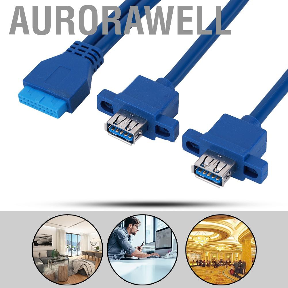 Dây Cáp Nối Dài Usb 3.0 0.3-0.8m 19 / 20 Pin Cho Bo Mạch Chủ | BigBuy360 - bigbuy360.vn