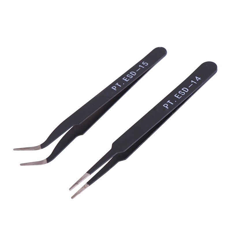 Set 6 nhíp đầu thẳng/ cong dùng sửa chữa đa dụng