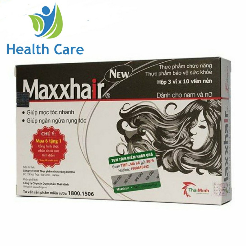 Maxxhair - Giúp Mọc Tóc Nhanh Và Ngăn Ngừa Rụng Tóc