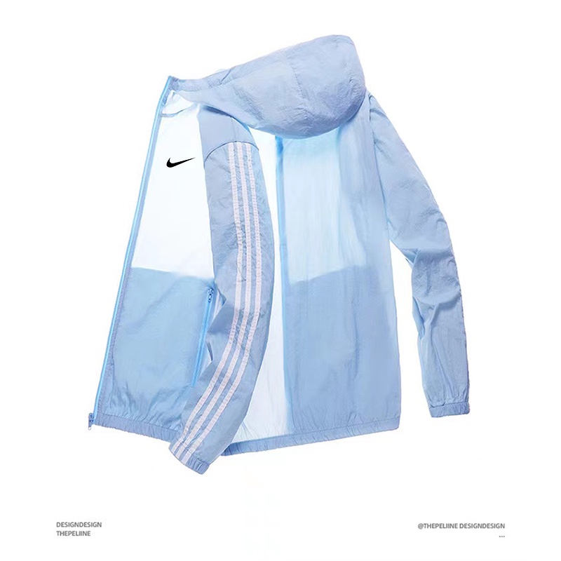 💥7.7 Áo Khoác Thể Thao Chống Tia UV Mềm Mại Có Túi Và Tay Dài Dành Cho Nam Nữ