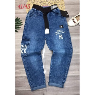 Quần bò bé trai size đại 28-40kg