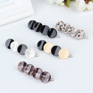 Kẹp tóc mái kiểu xà cừ