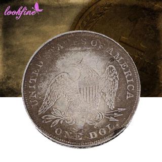 Đồng Xu May Mắn Màu Trắng Bạc Mỹ 1877