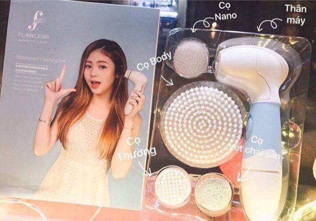 Máy rửa mặt công nghệ Nhật Bản Flawless | BigBuy360 - bigbuy360.vn