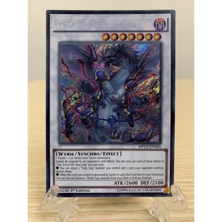 Yugioh - Lá Bài Yazi, Evil of the Yang Zing - Độ Hiếm Secret