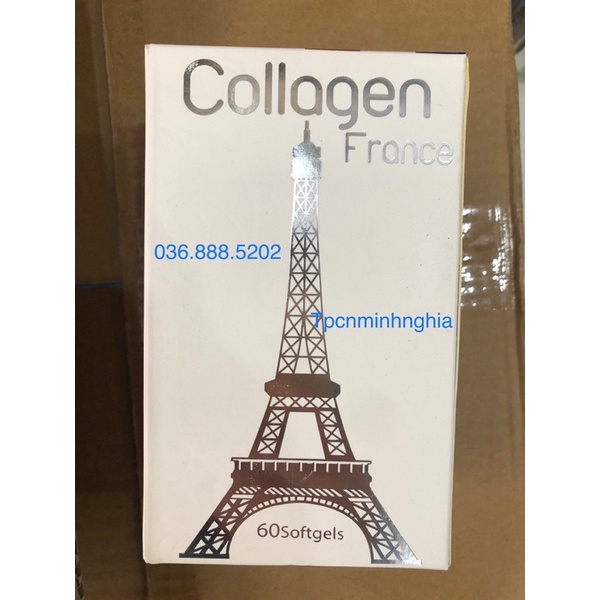 Viên uống Collagen France làm đẹp da nám da ,vàng da chống chống lão hóa, mịn và sáng da