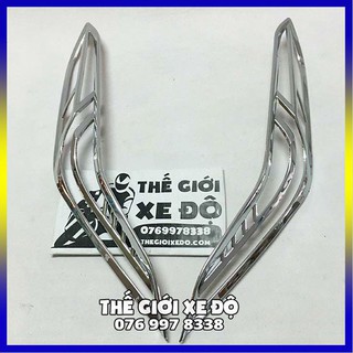 Ốp xinhan Vario 150 125 cc xi mạ crom - dán viền xi nhan xe Vario đời 2018 - 2019 - 2020 - 2021 - 2022
