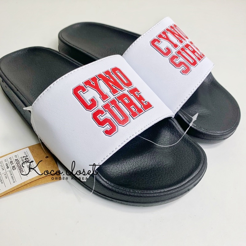 Dép Shoopen Big Typo Cyno Sure màu Đỏ Chính hãng