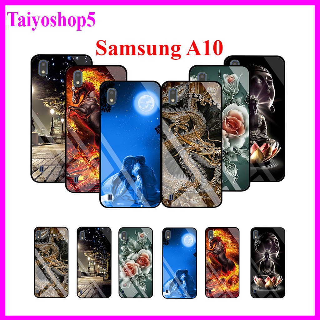"Ốp lưng Samsung A10 " Mặt kính 3D sang trọng_Không Nhòe, Không Phai Hình Taiyoshop5