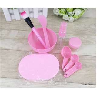 Bộ Dụng Cụ Trộn Mặt Nạ Đắp Mặt 9 Món