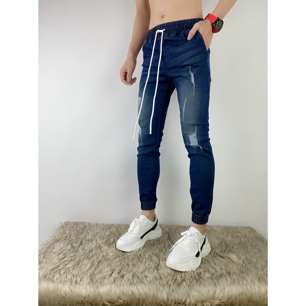 Quần jogger jeans cào rách thời trang JGJ29502