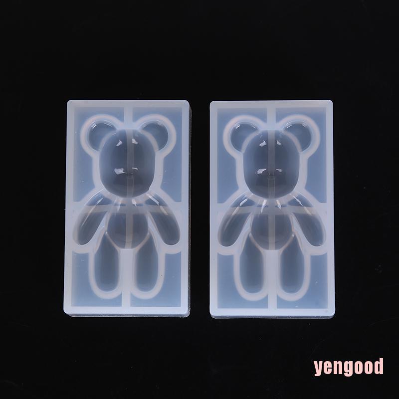 Khuôn Làm Bánh Chất Liệu Silicone Tự Làm Hình Gấu Dễ Thương