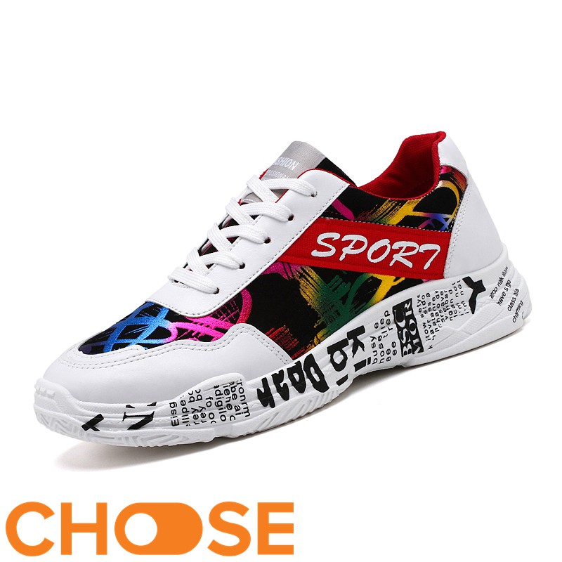 Giày Nam Choose Sneaker Phối Nhiều Màu Kiểu Dáng GEOMATRIC Thu Đông | BigBuy360 - bigbuy360.vn