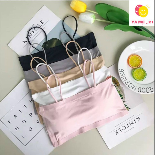 Áo Bra Quây Cotton Mịn 5 Màu chuẩn Xịn Kèm Mút Ngực | BigBuy360 - bigbuy360.vn