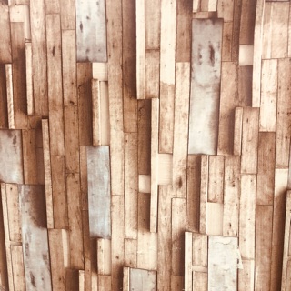 Decal loại dày vân gỗ ghép