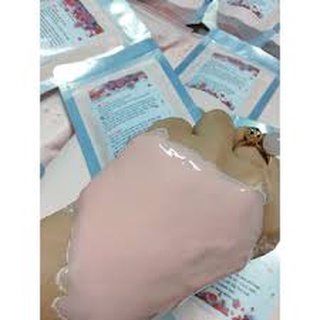 MẶT NẠ DẺO COLLAGEN HOA HỒNG