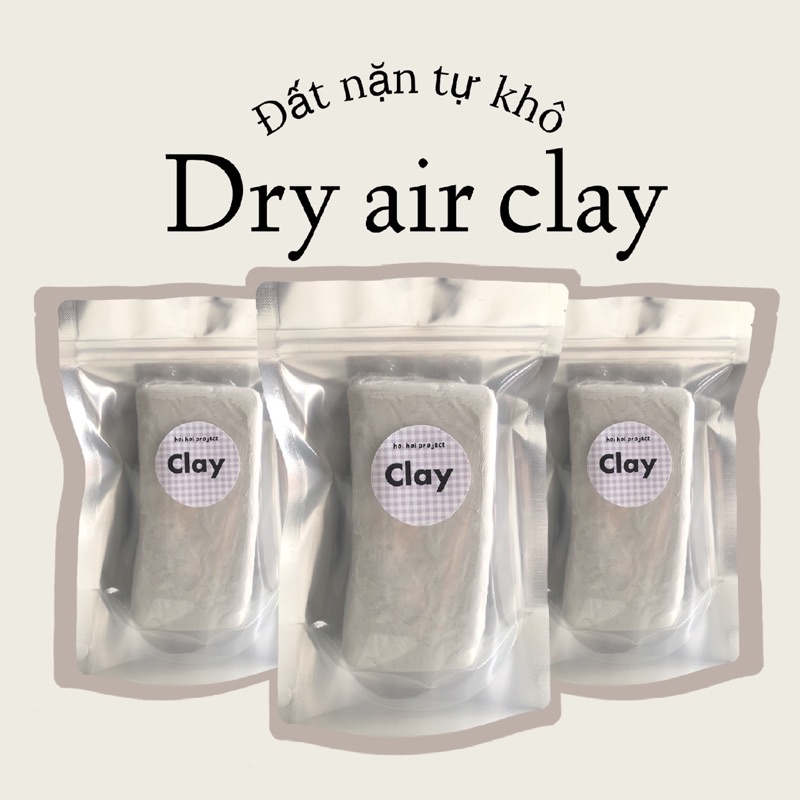 500g đất nặn tự khô | Dry air clay | Hoihoi project