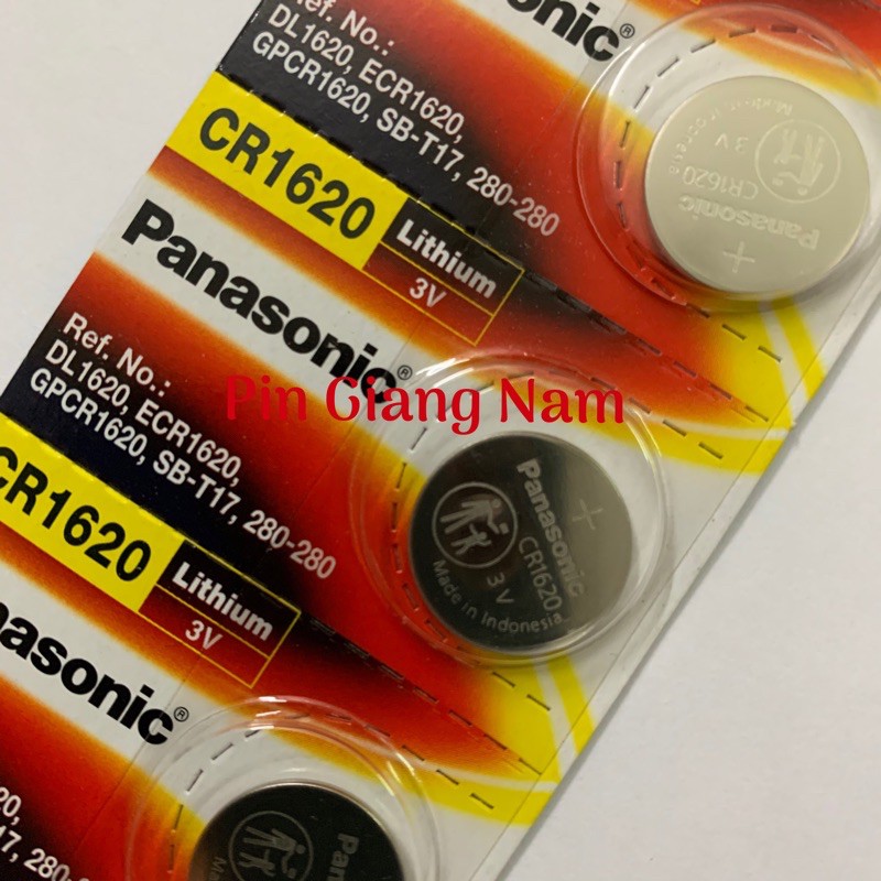 Pin CR1620 Panasonic 3V Lithium